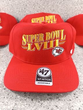 NFL Kansas City Chiefs Superbowl Snap Back Hat. Brand New